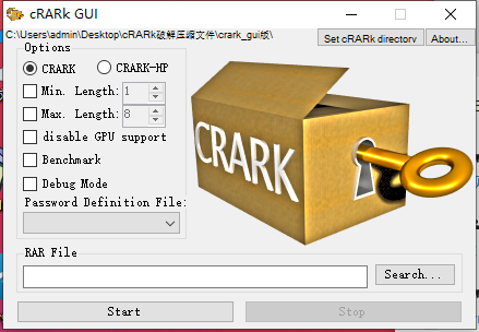 cRARk破解压缩文件-村少博客