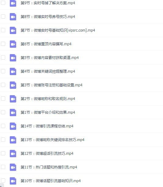 微博引流技巧 微博营销推广课程 基础操作篇-村少博客