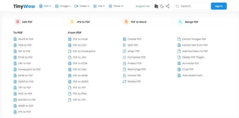 免费在线格式转换网站-村少博客
