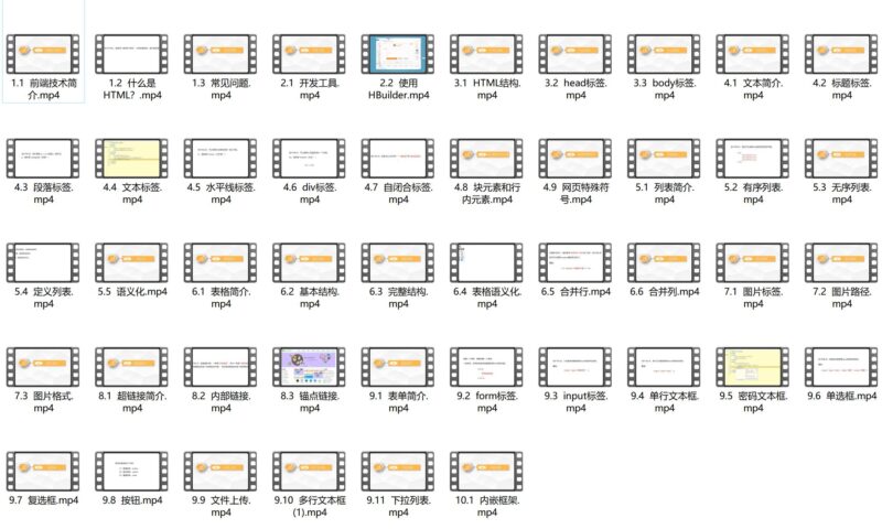 HTML入门教程-村少博客