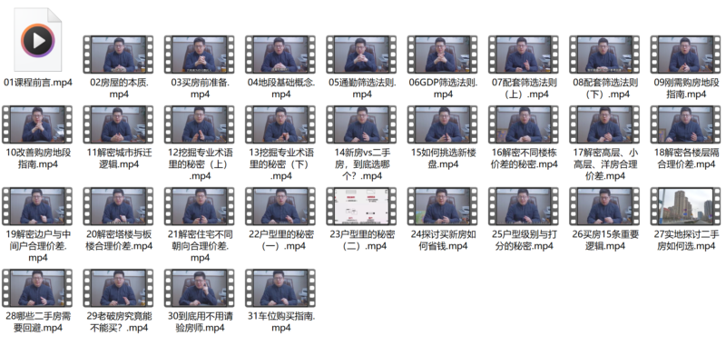 买房干货笔记 避坑有术 内部资源-村少博客