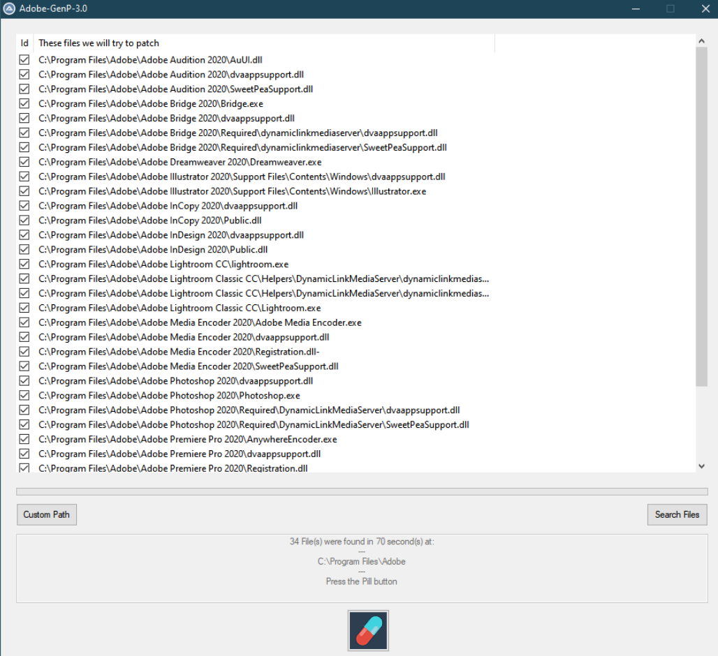 Adobe破解插件通用补丁 Adobe GenP-村少博客