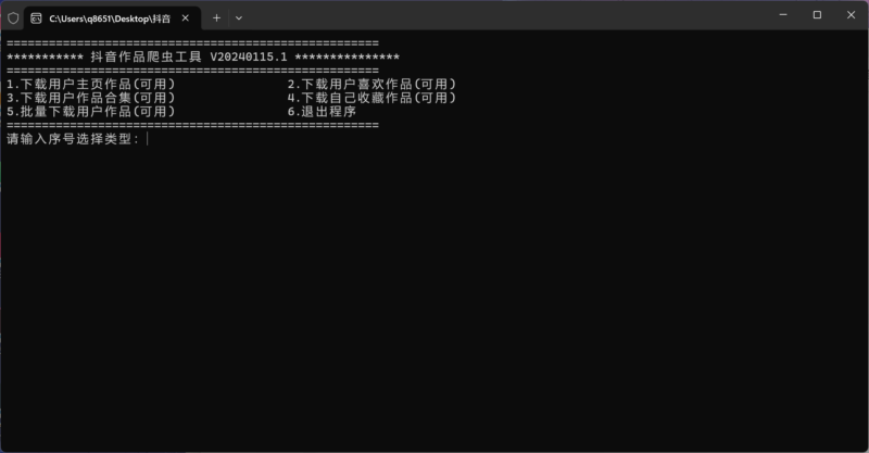 抖音批量无水印解析下载工具-村少博客