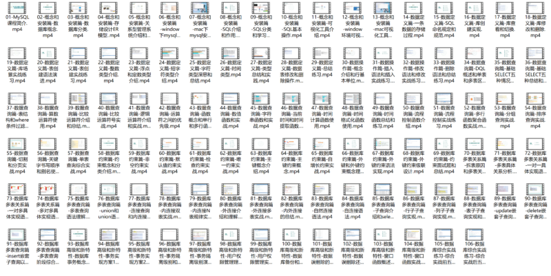 5天上手MySQL视频教程 mysql数据库安装到实战-村少博客